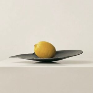 Sculptural Oyster Shell Decorative Platter